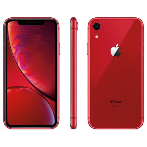 Walmart Family Mobile Apple iPhone XR, 64GB, Red- Prepaid Smartphone ...