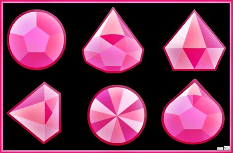 gema rotada de pink, gema rotada de rose quartz | Rose quartz steven universe, Steven universe ...