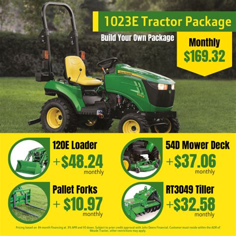 John Deere Tractor Packages & Promotions – Meade Tractor