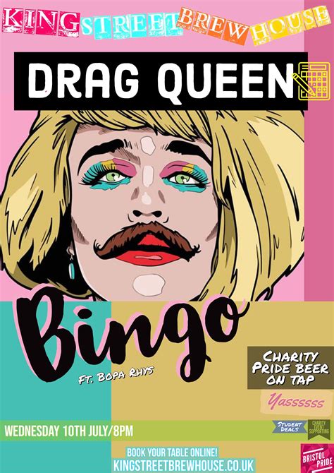 Drag Queen Bingo: King Street Brewhouse - Bristol Pride