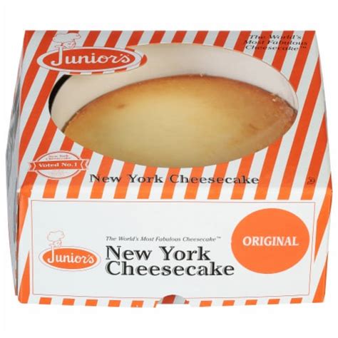 Junior's Original Plain Cheesecakes, 24 oz - Fry’s Food Stores