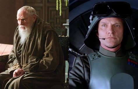 This was the same guy - 'Julian Glover' (Star Wars 1977 & Game of Thrones 2011) : r/pics