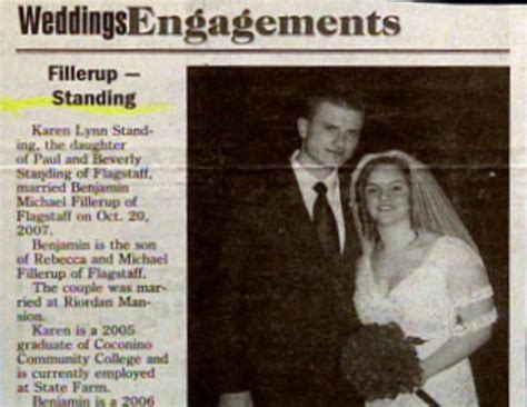 22 Funny Wedding Announcement Name Combos on Newspapers in the Past