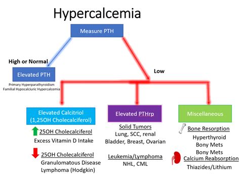 Hypercalcemia - Differential Diagnosis Algorithm Elevated ... | GrepMed