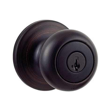 Kwikset Signature Phoenix Venetian Bronze Smartkey Keyed Entry Door Knob Single Pack at Lowes.com