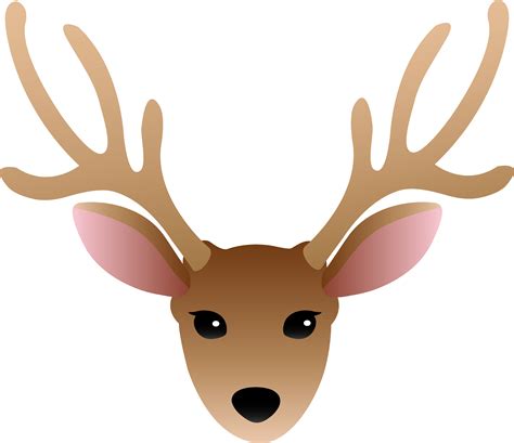 Deer Head Silhouette Clipart | Free download on ClipArtMag