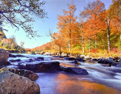 Adirondacks Fall Foliage, New York 16191755 Stock Photo at Vecteezy