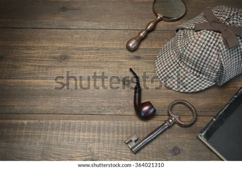 Investigation Concept Private Detective Tools On Stock Photo (Edit Now) 364021310