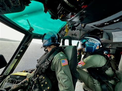 DVIDS - Images - U.S. Coast Guard helicopter crew searches for missing ...