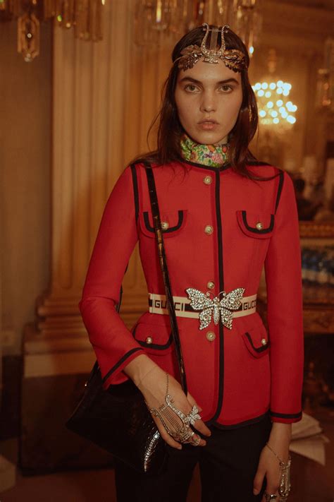 Backstage at the Gucci Cruise 2018 Fashion Show. #WeddingIdeas ...