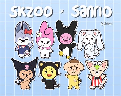 skzoo x sanrio !🎀 : r/straykids