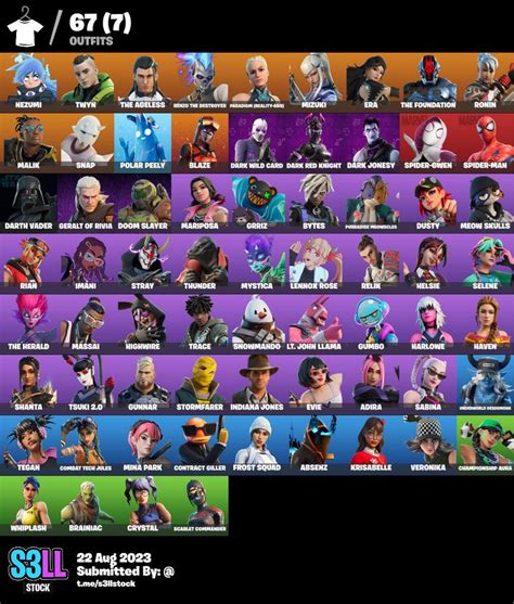 Fortnite Account 67 Skins | 950VB | Spider-Man | Spider-Gwen | Dark Pack | Darth Vader, Video ...