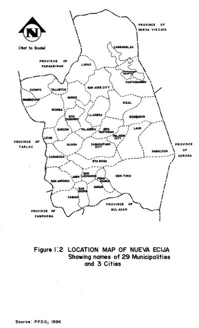 NUEVA ECIJA MAPS - iamethelruiz