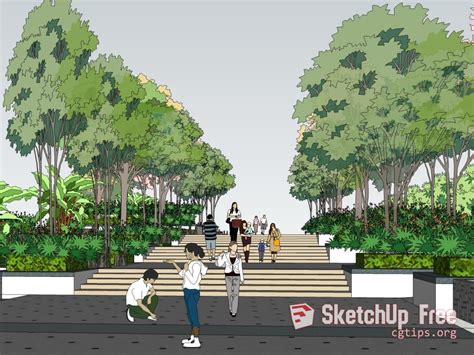 Landscape 4 - Sketchup Models For Free Download