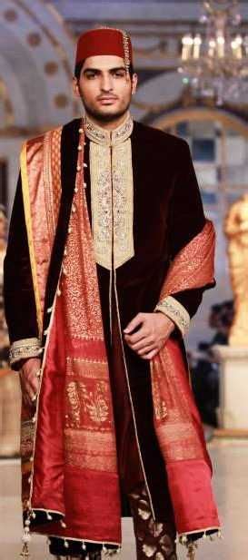 Kashmiri Muslim Groom in Traditional Attire