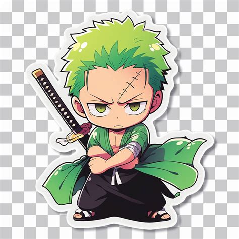 One Piece Zoro Chibi