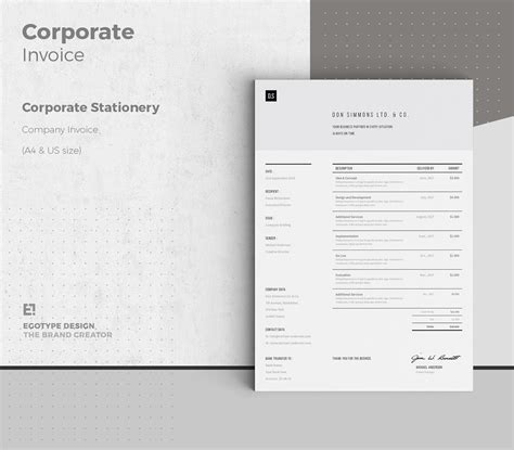 Corporate Design & Stationery on Behance