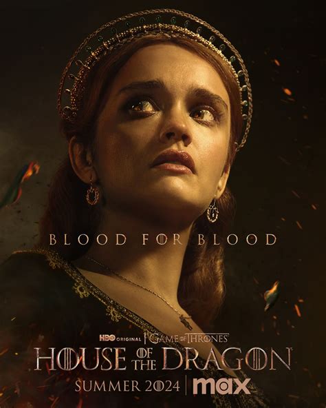 Olivia Cooke – “House of the Dragon Season 2” Poster 2024 • CelebMafia