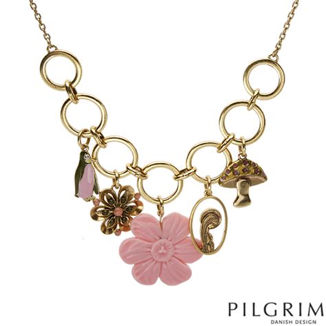 PILGRIM Flower Necklace · Contemporary Designer Jewelry · Contemporary ...