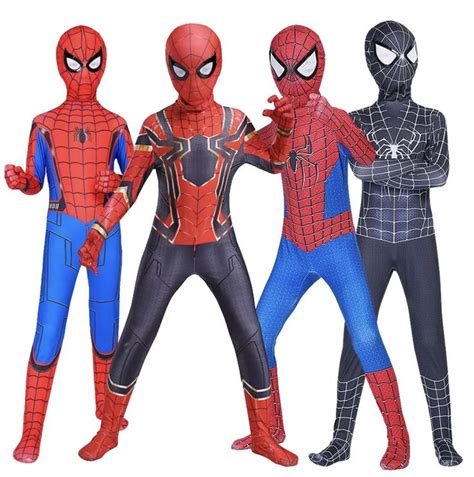 Halloween Kids Baby Boys Spiderman Costume Fancy Dress Cosplay Zentai Jumpsuit | eBay in 2020 ...