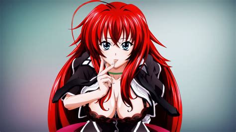 Fondos de pantalla : Anime, Chicas anime, rojo, Escuela Superior DxD ...