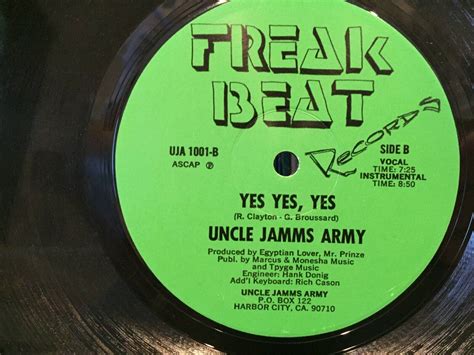 popsike.com - Uncle Jamms Army - Dial-A-Freak / Yes, Yes Yes 12" Vinyl Record Breaddance MINT ...