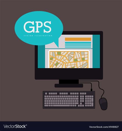 Gps design Royalty Free Vector Image - VectorStock