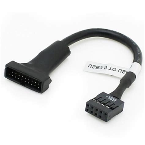 9/20 Pin Usb 3.0 Female To 9 Pin Usb 2.0 Male Motherboard Header Adapter Cord - TECH BUDDY IT ...