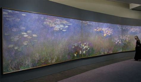 Waterlillies Triptych...Monet So very glad I got to sit and stare at these paintings in Paris ...