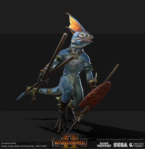 Matthew Davis - Total War: Warhammer 2 -Skinks