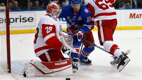 Detroit Red Wings game score vs. New York Rangers: Time, TV, radio ...