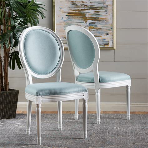 Two Tone Fabric Dining Chairs | knittingaid.com
