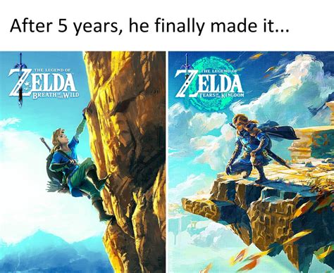 [BOTW] [TOTK] Retrospective on link's 5 years of climbing : r/zelda