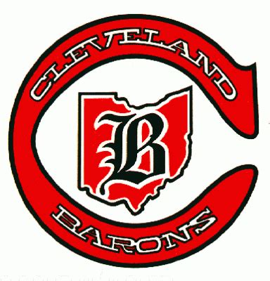 This Cleveland Barons logo is the property of the respective team/league. Description from ...