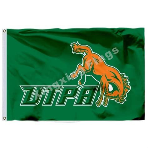 UTPA Broncs Flag Custom NCAA Banner 3x5 FT- 90x150cm Free Logo Design ...