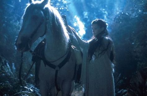 Arwen and Asfaloth; that awkward moment when the Elven princess steals ...