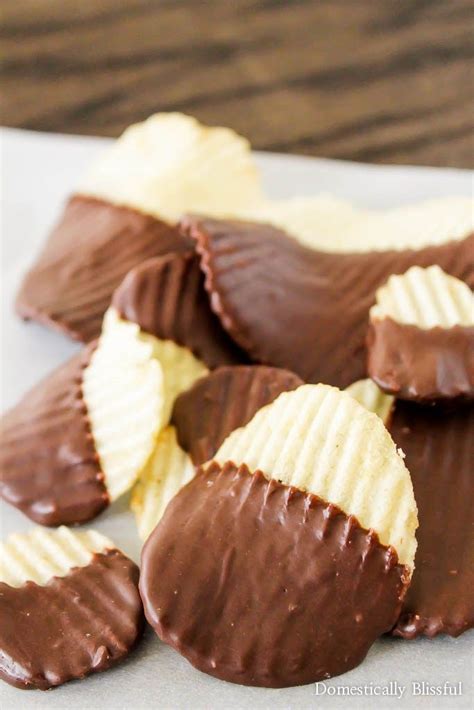 Dark Chocolate Potato Chips | Recipe | Chocolate potato chips, Potato ...