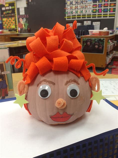 Pin by Amanda McDonald on Mrs. McDonald's Classroom | Character pumpkins, Book character ...