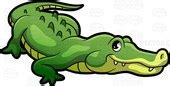 A crocodile at the zoo vector clip art cartoon – Clipartix