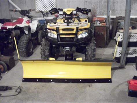 Best snow plow for 2000 Honda Rancher w winch. - Honda ATV Forum