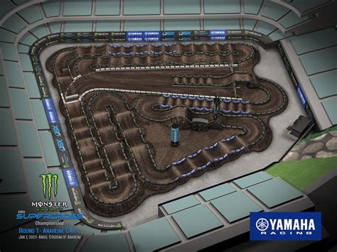 Daytona Supercross 2024 Track Map - Rosy Arlinda