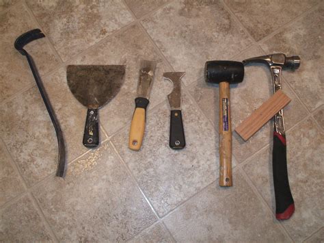 Tools You Will Need To Remove Vinyl Floor