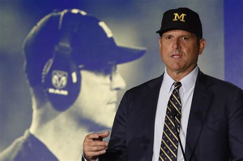 Jim Harbaugh Big Ten Media Days press conference transcript