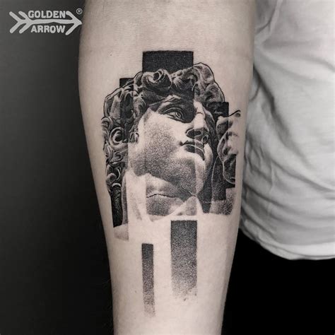 Golden Arrow Tattoo on Instagram: “•David-Michelangelo . . Artist ...