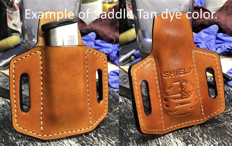 Smith & Wesson Equalizer 9mm, Also fits EZ 9mm,, Leather Holster ...