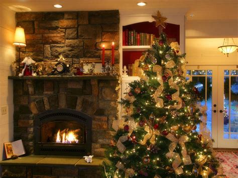 Christmas Fireplace Backgrounds - Wallpaper Cave