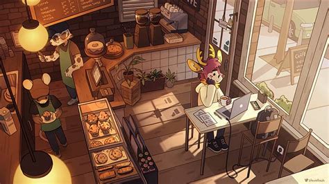 2880x1620px | free download | HD wallpaper: LoFi, digital, Anthro | Wallpaper Flare