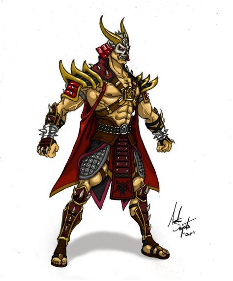 Shao Kahn Design by soysaurus1 on DeviantArt