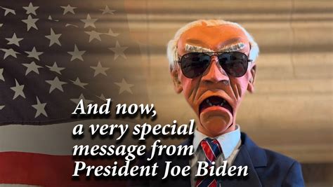 And now, a very important election message from President Biden | JEFF DUNHAM | It’s election ...