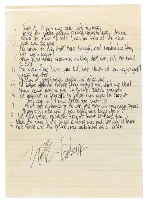 Unreleased Tupac Shakur music and hand-written lyrics to be auctioned ...